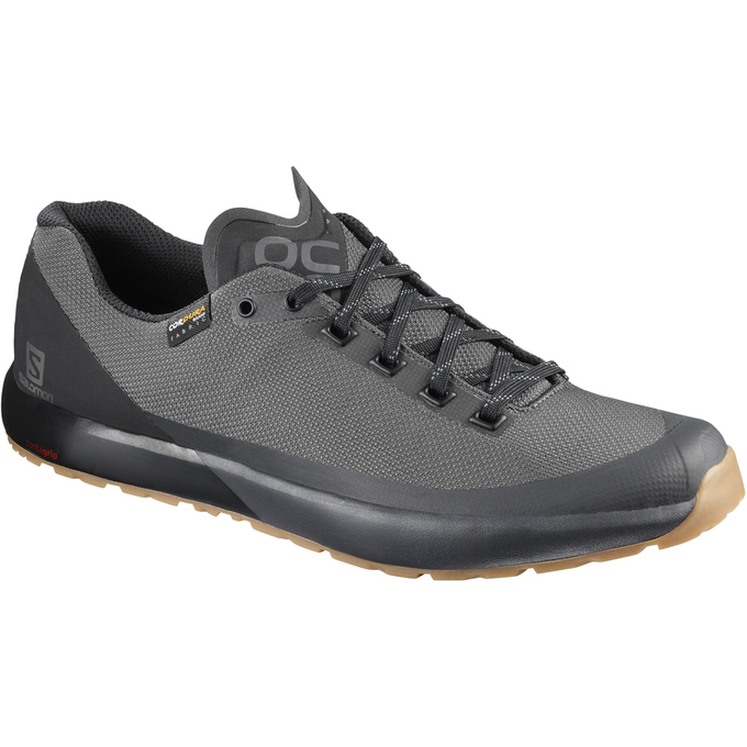 Salomon ACRO Zapatillas De Running Mujer - Gris / Negras - Colombia (27504-RECP)